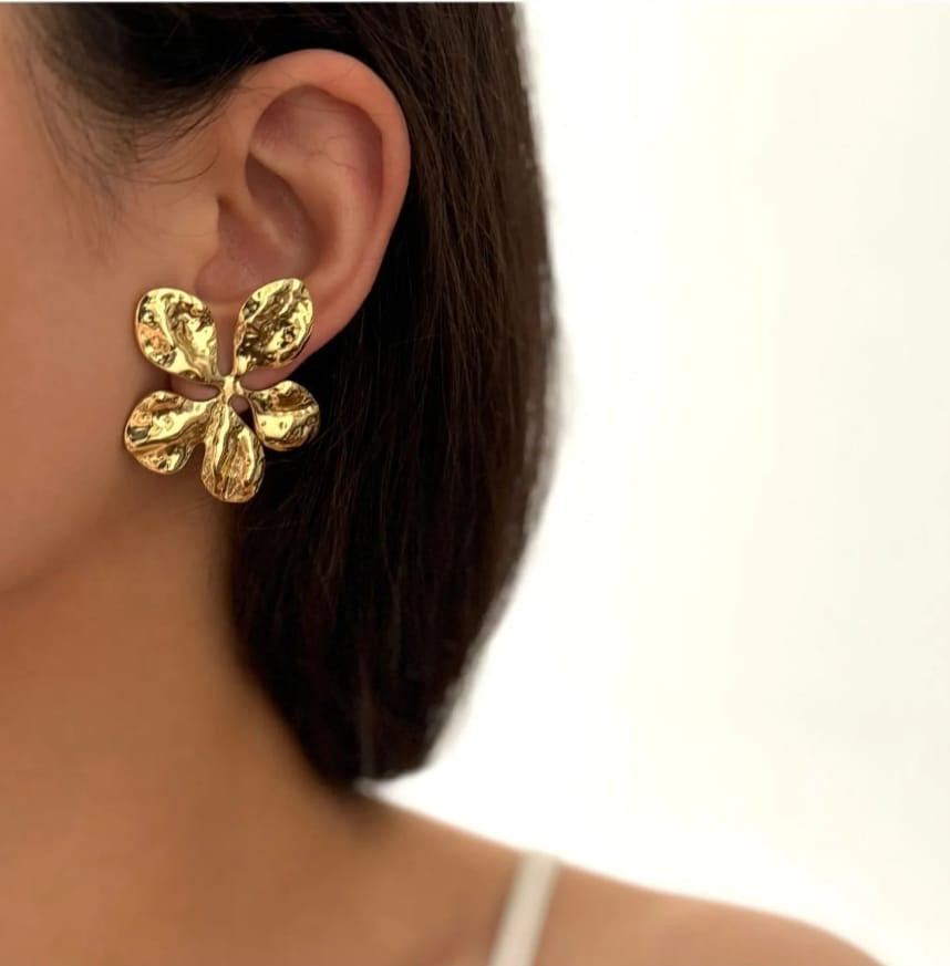 Flower Anti Tarnish Earrings
