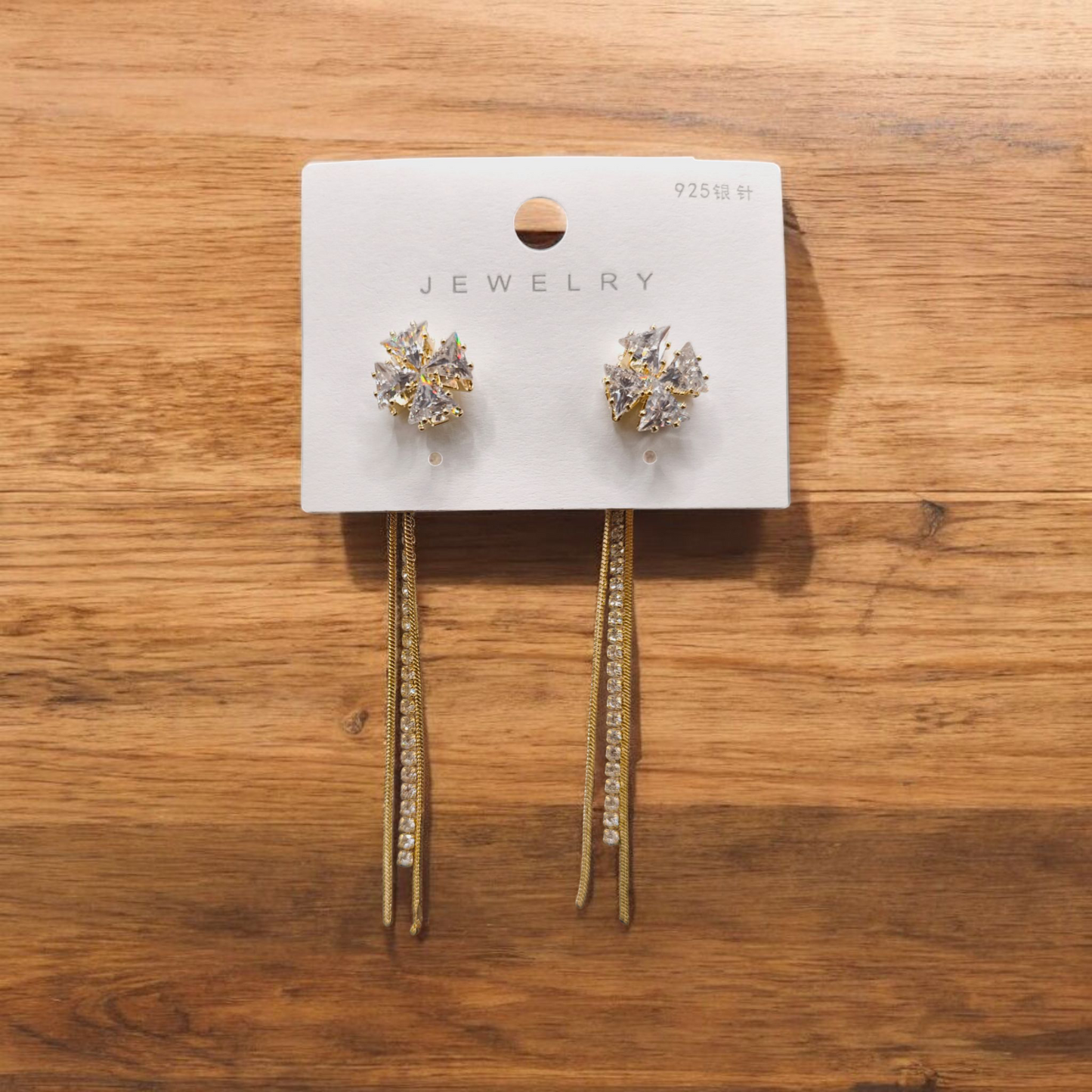Korean long Dangle Earring