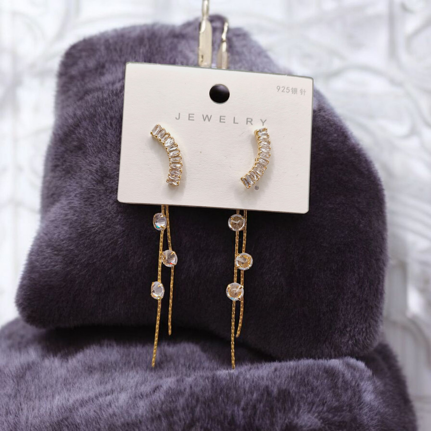Pearl Stud Drop Earring