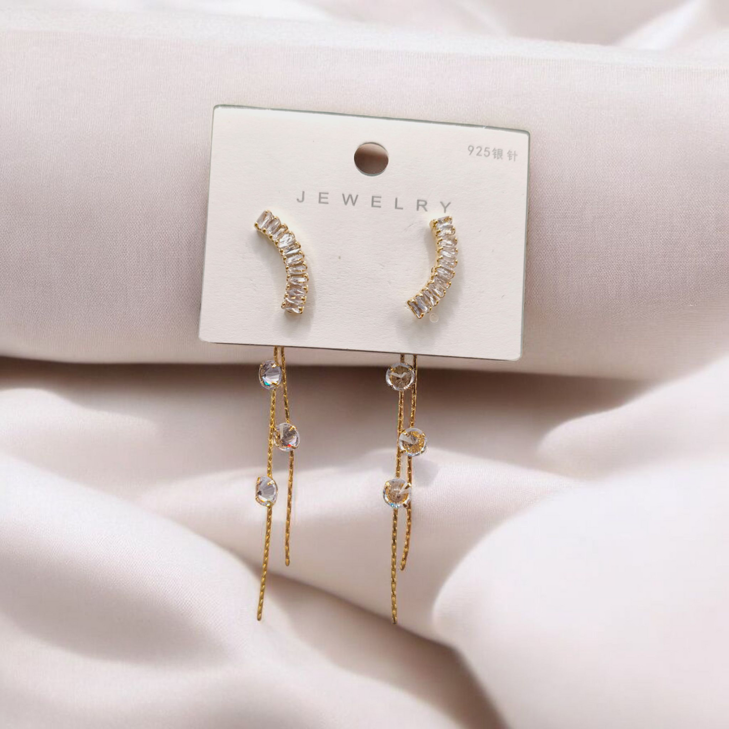 Pearl Stud Drop Earring