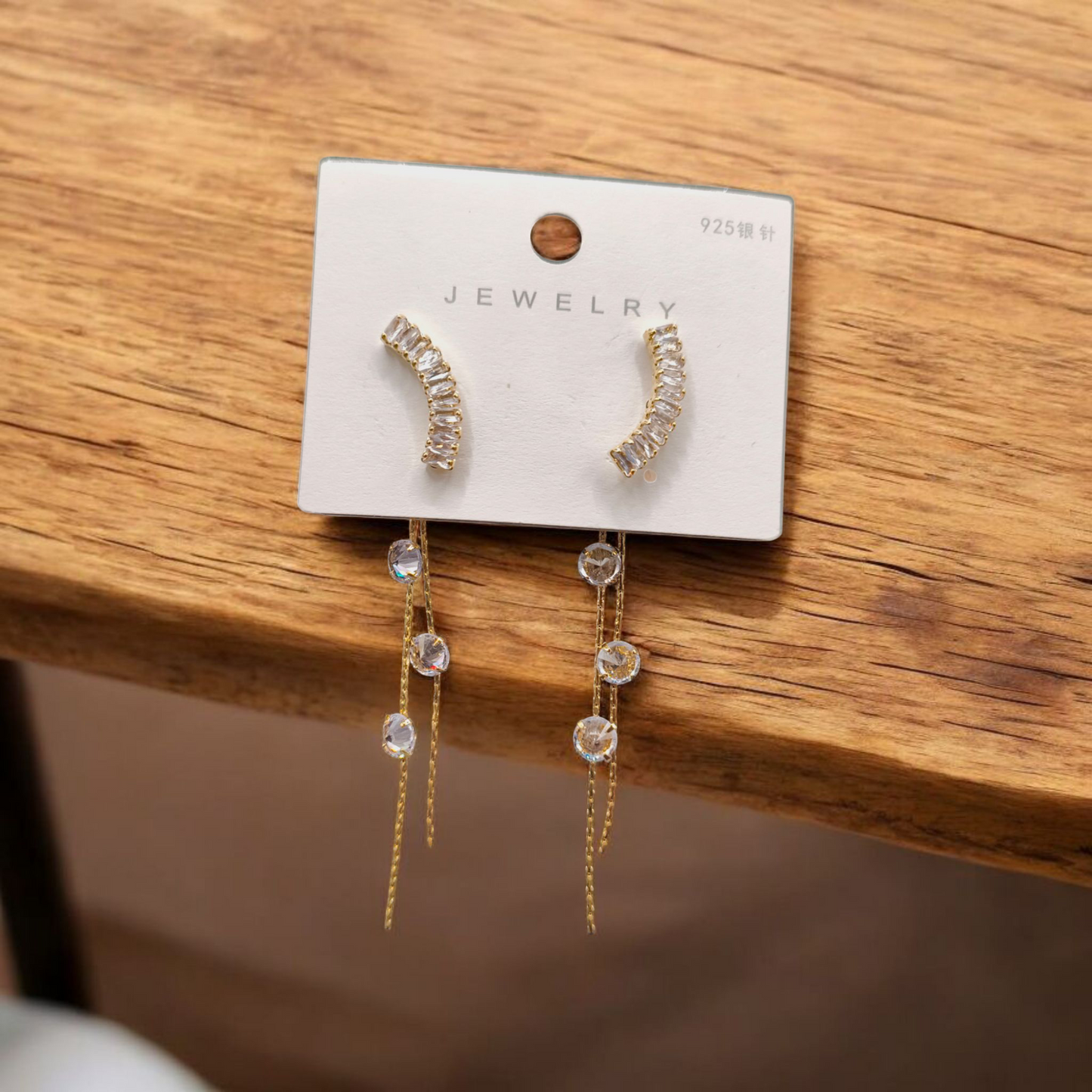 Pearl Stud Drop Earring