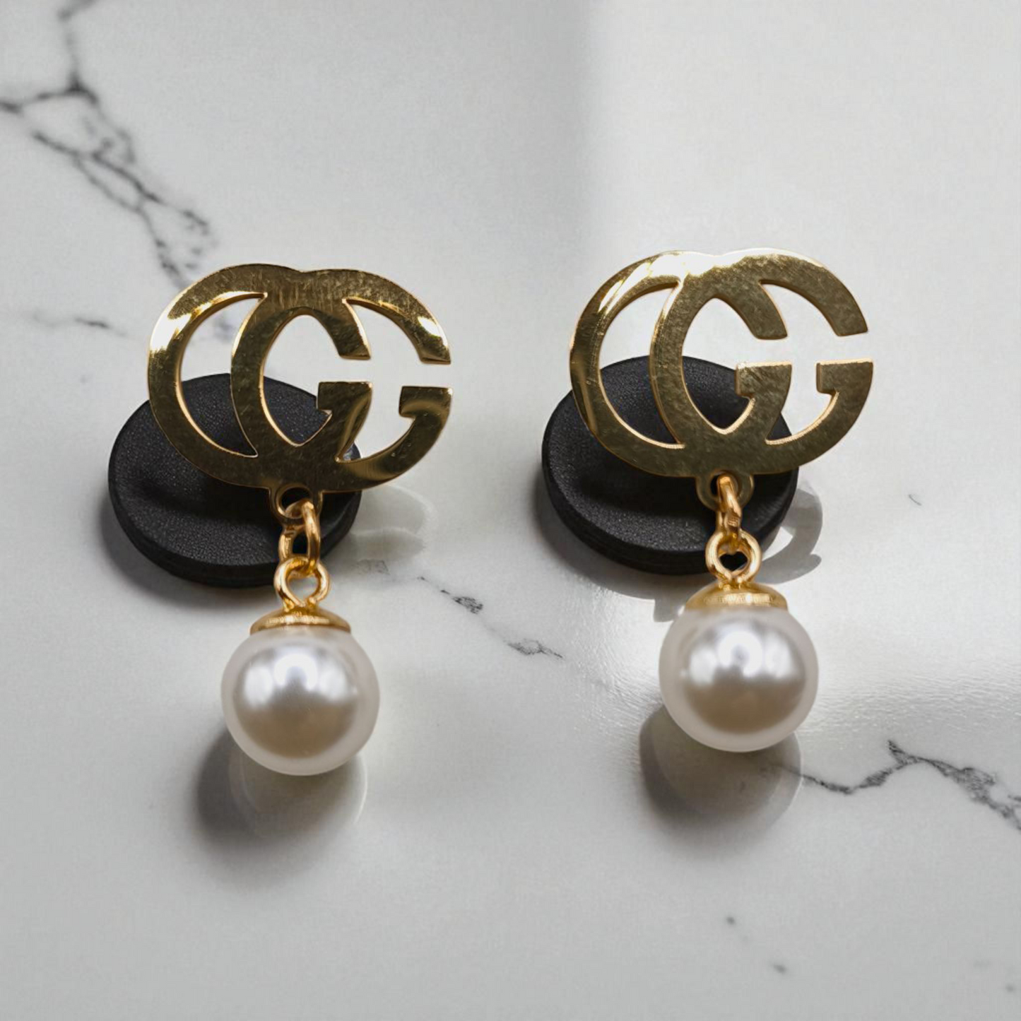 Ball Beaded Stud Earrings