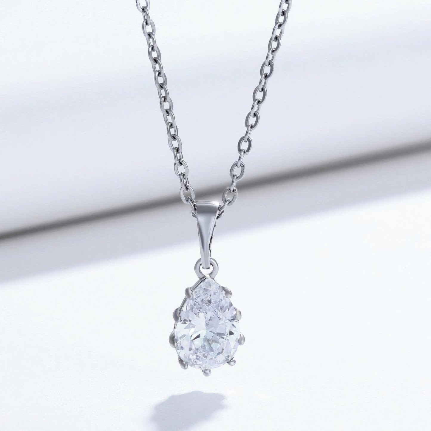 1 Carat Cubic Zirconia Necklace