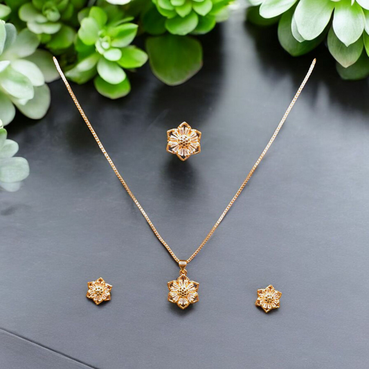 Star Prism Necklace Set