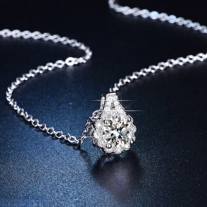 1 Carat Zirconia Clavicle Necklace