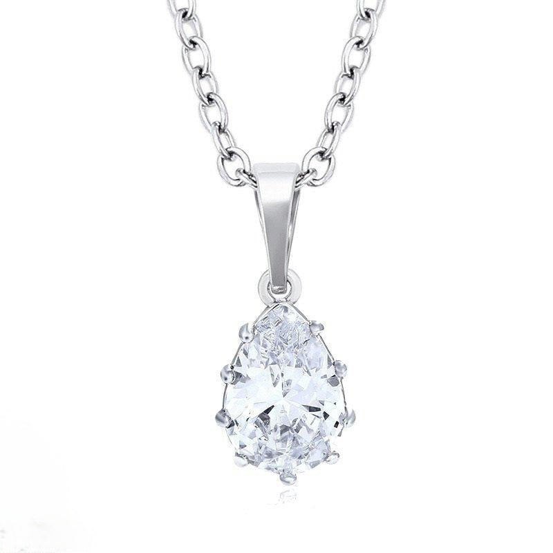 1 Carat Cubic Zirconia Necklace